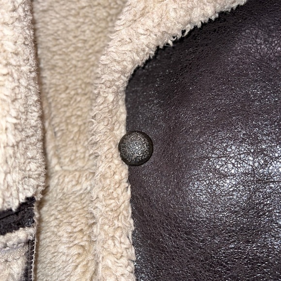 Vintage faux shearling coat - Picture 9 of 10